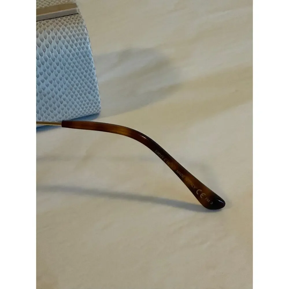 Jimmy Choo Cat Eye Havana Frame Cat Eye Sunglasses NWT